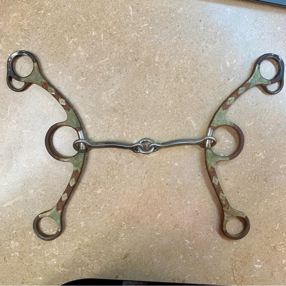 Classic Equine Sherry Cervi Diamond long shank square mouth with lifesaver